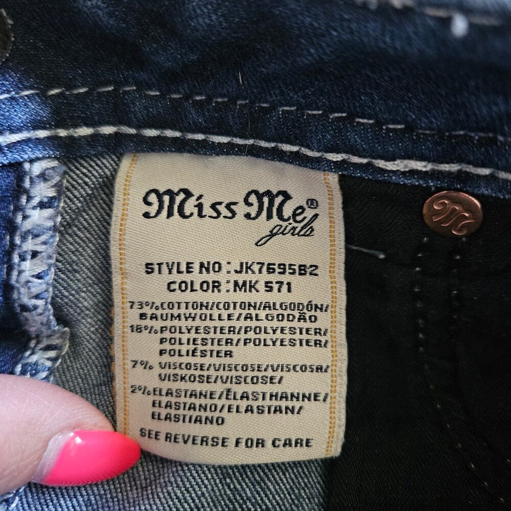 Miss Me Girls Mid Rise Boot 12 - Picture 5 of 7